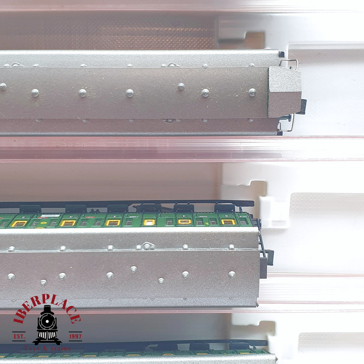 ♻️ 2 mano - Fleischmann 5x vagones pasajeros y equipaje DRG clases 2-3 N escala 1:160 TEN06