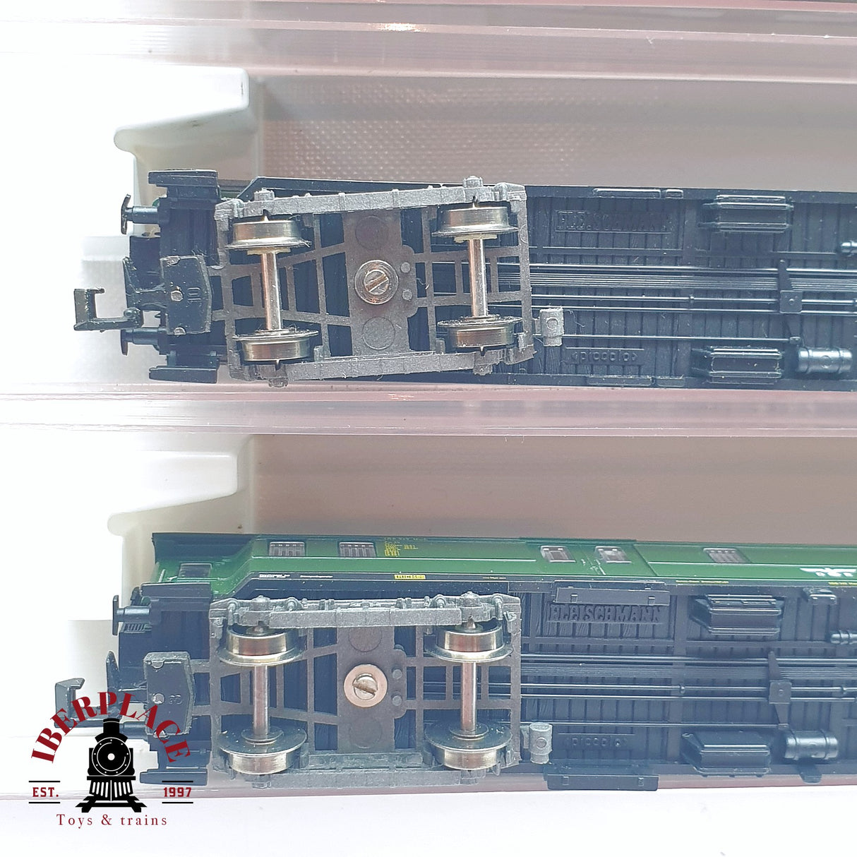 ♻️ 2 mano - Fleischmann 5x vagones pasajeros y equipaje DR clases 1-2-3 N escala 1:160 TEN06