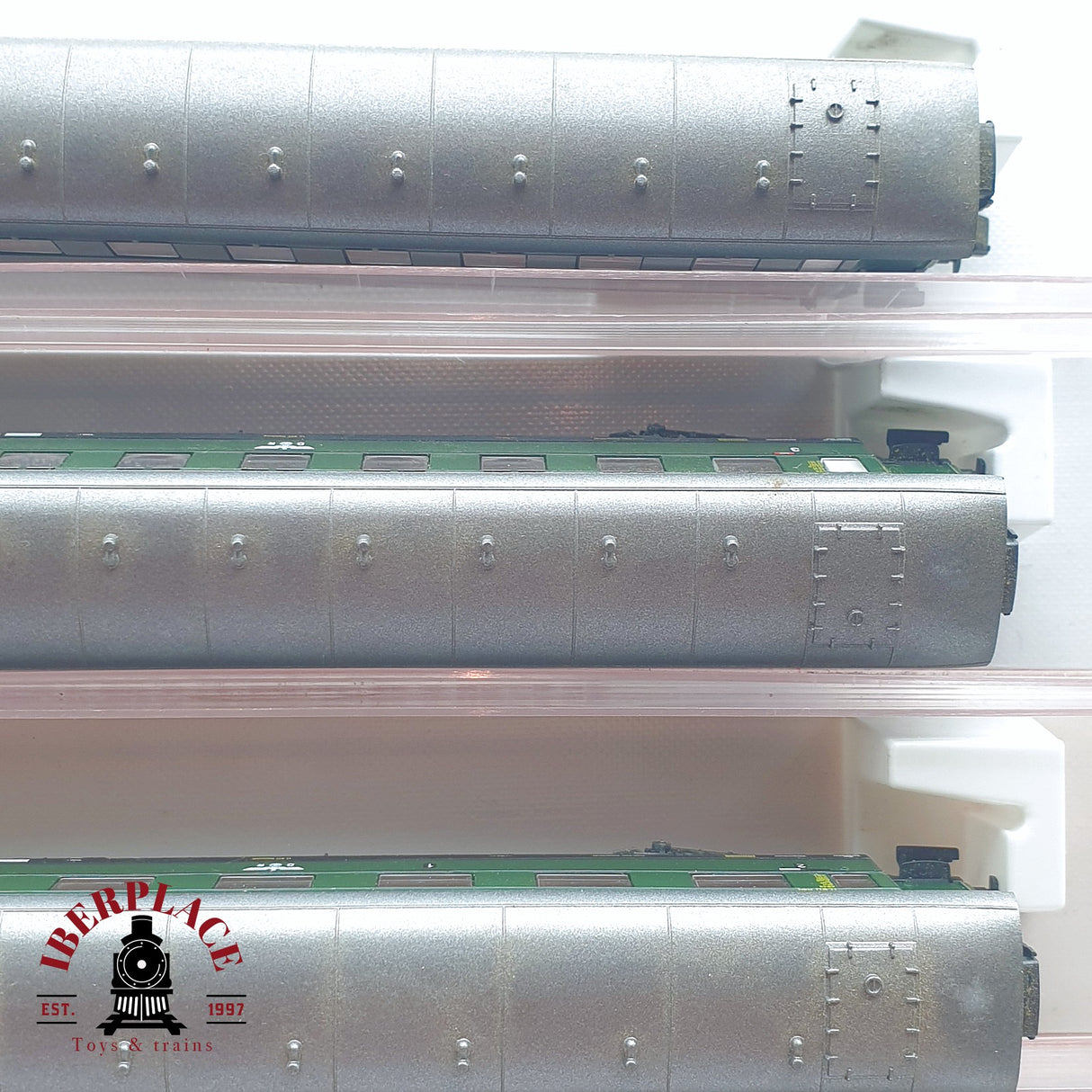 ♻️ 2 mano - Fleischmann 5x vagones pasajeros y equipaje DR clases 1-2-3 N escala 1:160 TEN06