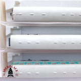 ♻️ 2 mano - Fleischmann 3x vagones pasajeros coche piloto DB clases 1-2 N escala 1:160 TEN06