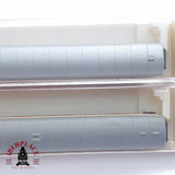 ♻️ 2 mano - Fleischmann 2x vagones pasajeros restaurante Quick Pick DB N escala 1:160 TEN06