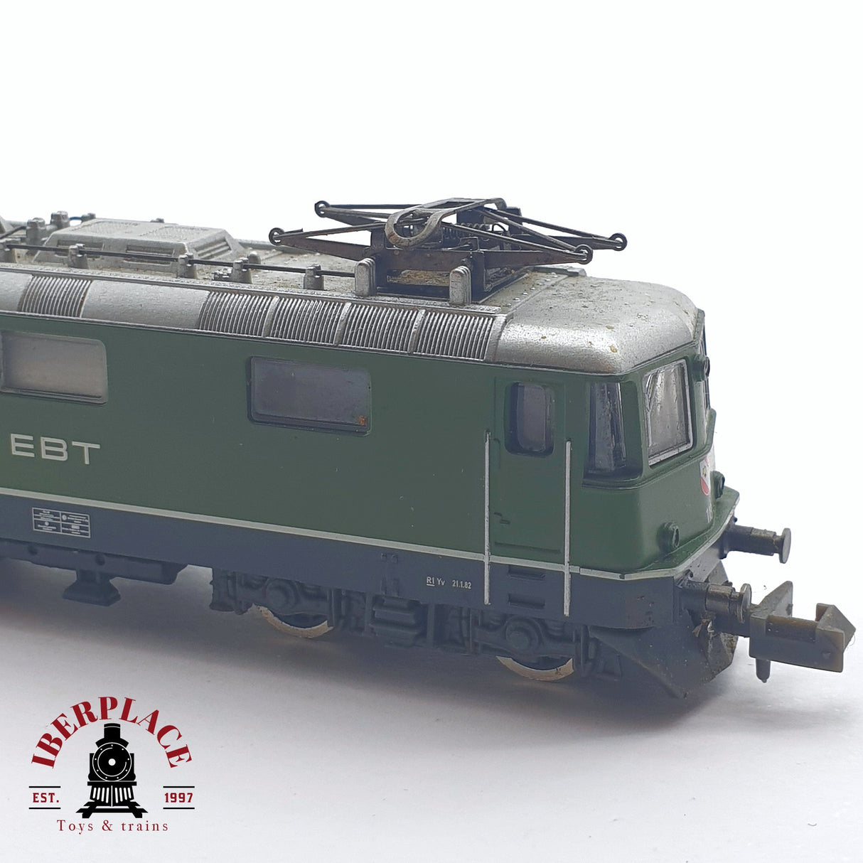♻️ 2 mano - Darstaed Locomotora EBT 113  N escala 1:160 TEN06