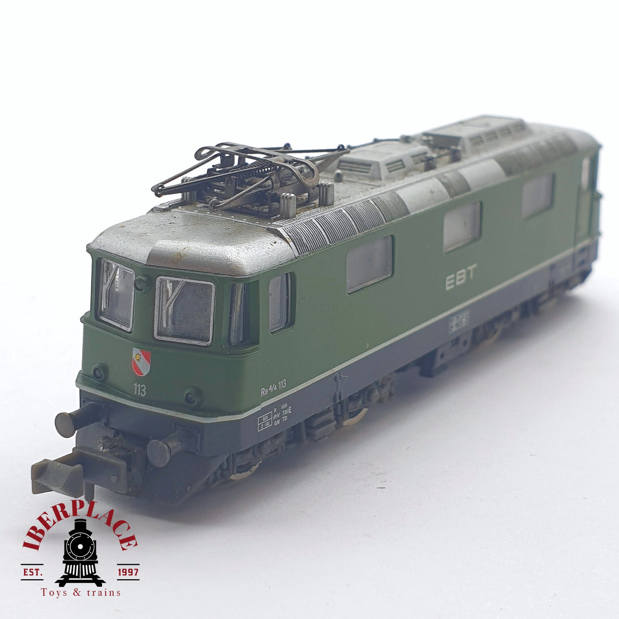 ♻️ 2 mano - Darstaed Locomotora EBT 113  N escala 1:160 TEN06