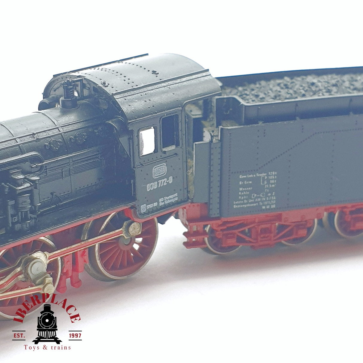 ♻️ 2 mano - Fleischmann 7160 Locomotora BR 038 DB N escala 1:160 TEN06