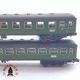 ♻️ 2 mano - Minitrix 4x vagones pasajero y equipaje clase 1-2 N escala 1:160 TEN06