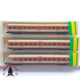 ♻️ 2 mano - Minitrix 3x vagones pasajeros coche piloto DB Clases 1-2 N escala 1:160 TEN06