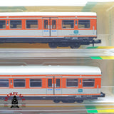 ♻️ 2 mano - Minitrix 3x vagones pasajeros coche piloto DB Clases 1-2 N escala 1:160 TEN06