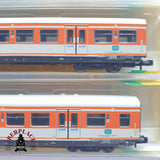 ♻️ 2 mano - Minitrix 3x vagones pasajeros coche piloto DB Clases 1-2 N escala 1:160 TEN06