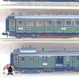 ♻️ 2 mano - Minitrix 3x vagones pasajeros y equipaje K.Bay.Sts.B Berlin N escala 1:160 TEN06