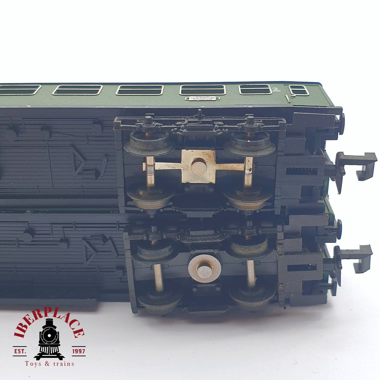 ♻️ 2 mano - Minitrix 4x vagones pasajero y equipaje clase 1-2 N escala 1:160 TEN06