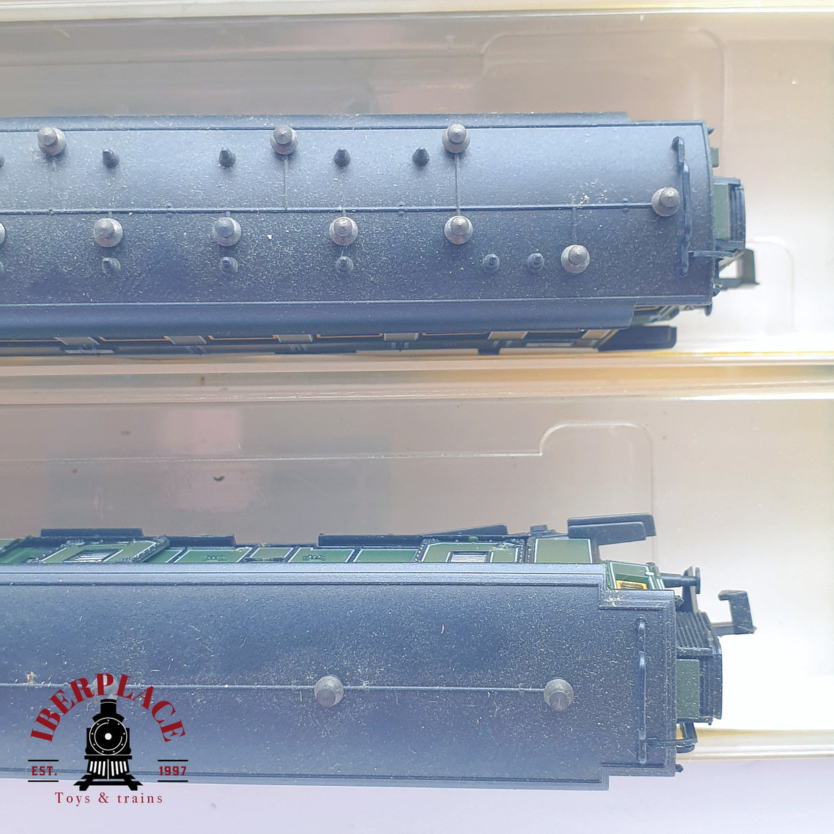 ♻️ 2 mano - Minitrix 3x vagones pasajeros y equipaje K.Bay.Sts.B Berlin N escala 1:160 TEN06