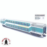 ♻️ 2 mano -  Fleischmann 8154 Vagón de doble piso München Hbf DB N escala 1:160 AN03