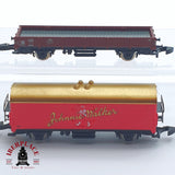 ♻️ 2 mano -  Märklin 3x Locomotora BR 24 DB vagones mercancias DB Z escala 1:220 AN03