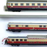 ♻️ 2 mano - Märklin 7x vagones pasajero y restaurante DB Z escala 1:220 EZ07