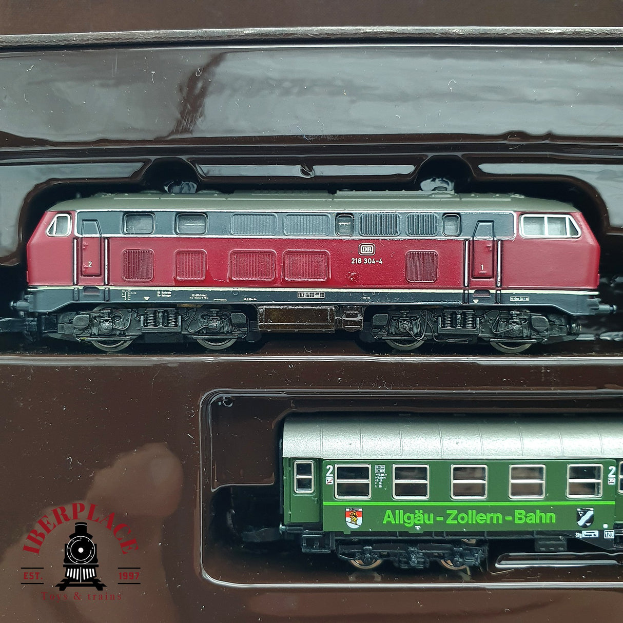 ♻️ 2 mano - Märklin 8131 set Locomotora BR 218 DB Z escala 1:220 EZ07