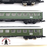 ♻️ 2 mano - Märklin 8x vagones pasajero y equipajes DB Z escala 1:220 EZ07