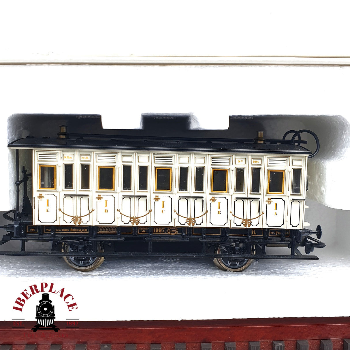 ♻️ 2 mano - Märklin 28970 Set Locomotora Hochzeits Zug 1997 H0 escala 1:87 A107