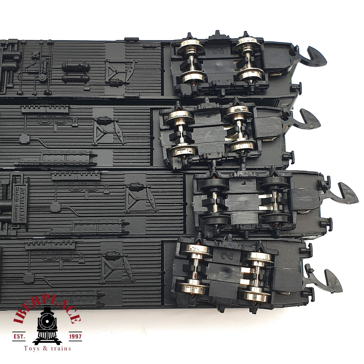 ♻️ 2 mano - Märklin 8x vagones pasajero y equipajes DB Z escala 1:220 EZ07