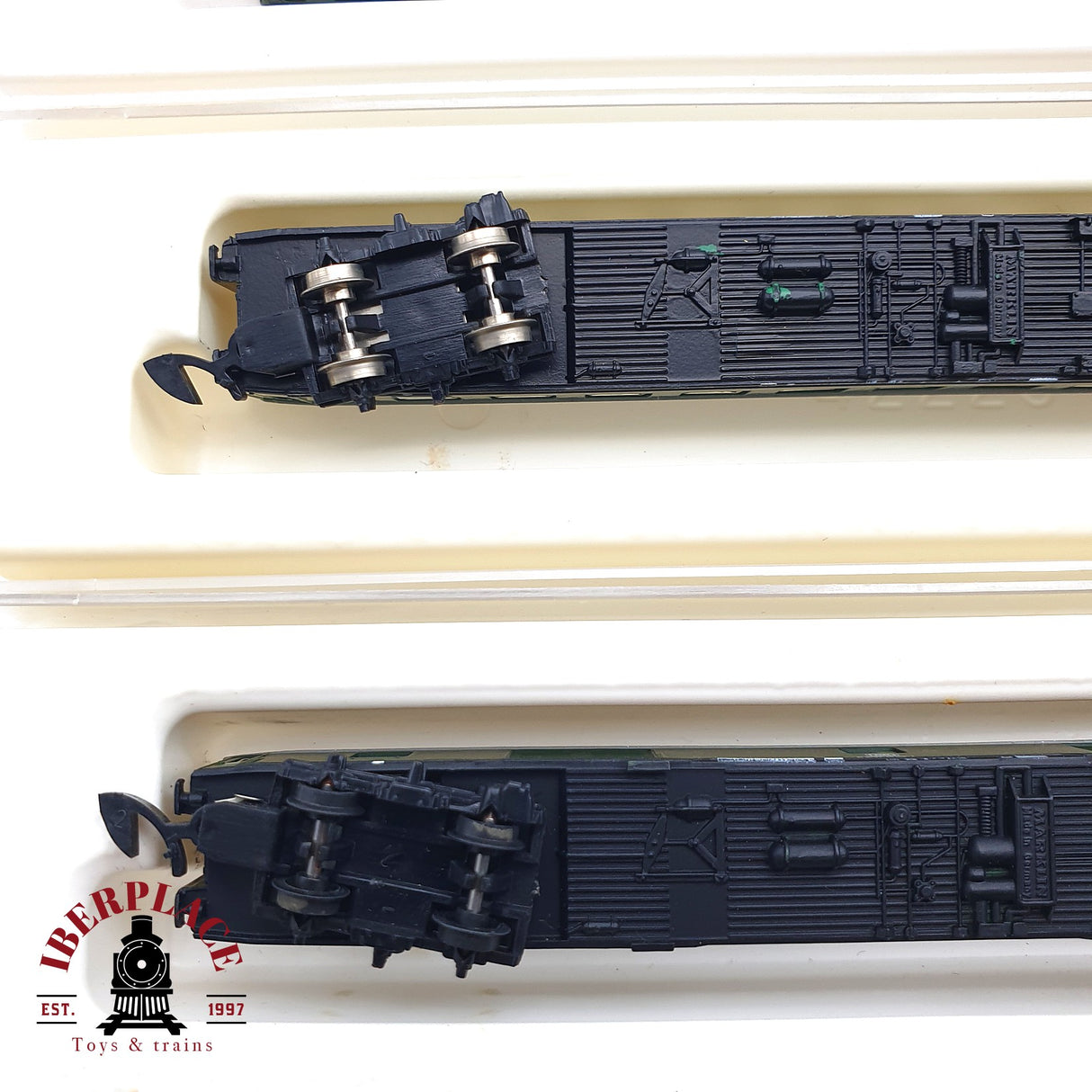 ♻️ 2 mano - Märklin 8x vagones pasajero y equipajes DB Z escala 1:220 EZ07