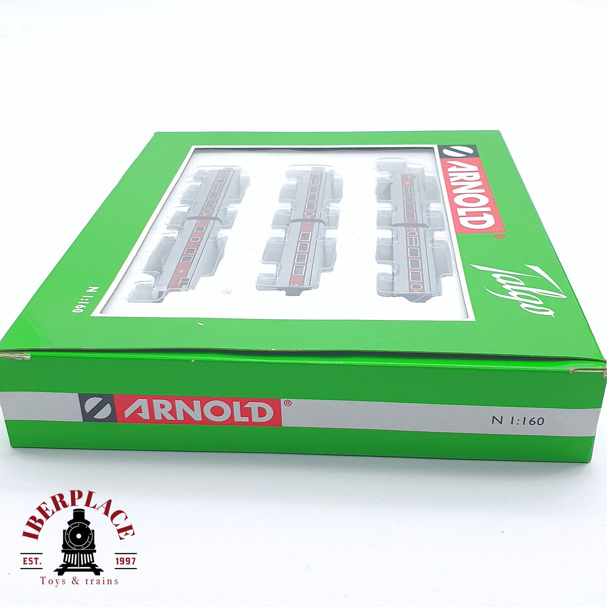 ♻️ 2 mano - Arnold HN4036 Tren Talgo III RENFE 6 coches N escala 1:160 AN08