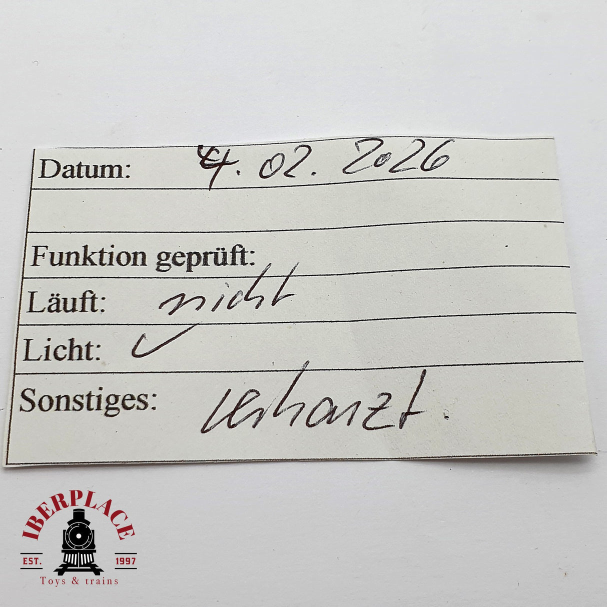 ♻️ 2 mano - Märklin Locomotora BR 41 220 DB Z escala 1:220 EZ07