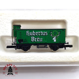 ♻️ 2 mano - Märklin 8661 040 vagón cervecero Hubertus Bräu Z escala 1:220 EZ07