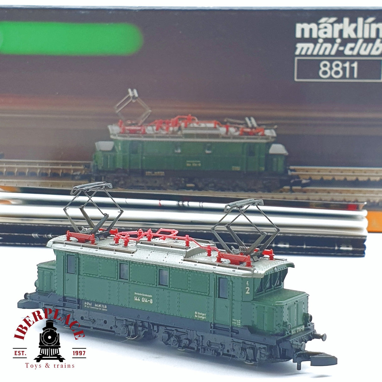 ♻️ 2 mano - Märklin 8811 Locomotora BR 144 DB Z escala 1:220 EZ07