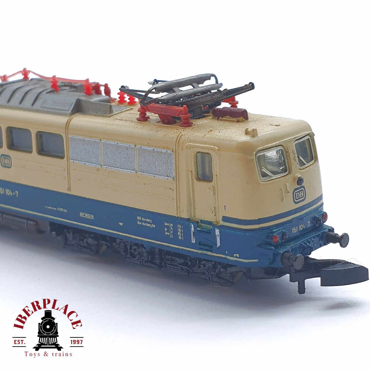 ♻️ 2 mano - Märklin 8858 Locomotora BR 151 DB Z escala 1:220 EZ07