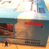 ♻️ 2 mano - Märklin 54103 E-Lok Glaskasten Tanzwagen digital Escala 1 A107
