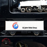 ♻️ 2 mano - Märklin 8114 set Locomotora 125 años cruz roja Z escala 1:220 EZ07
