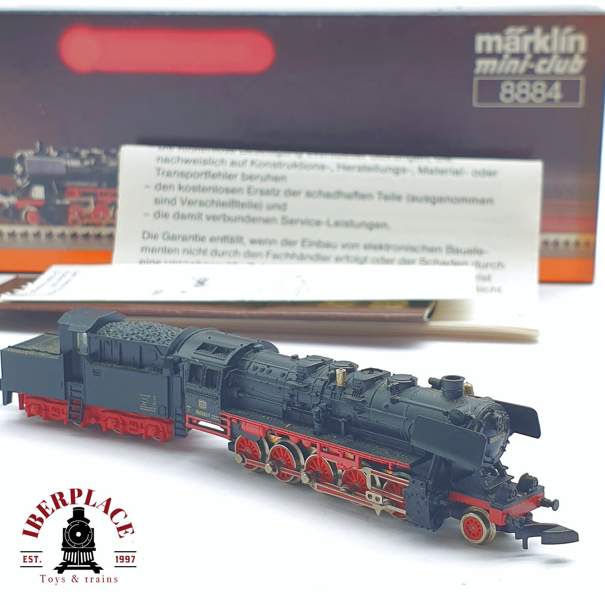 ♻️ 2 mano - Märklin 8884 Locomotora BR 05 DB Z escala 1:220 EZ07
