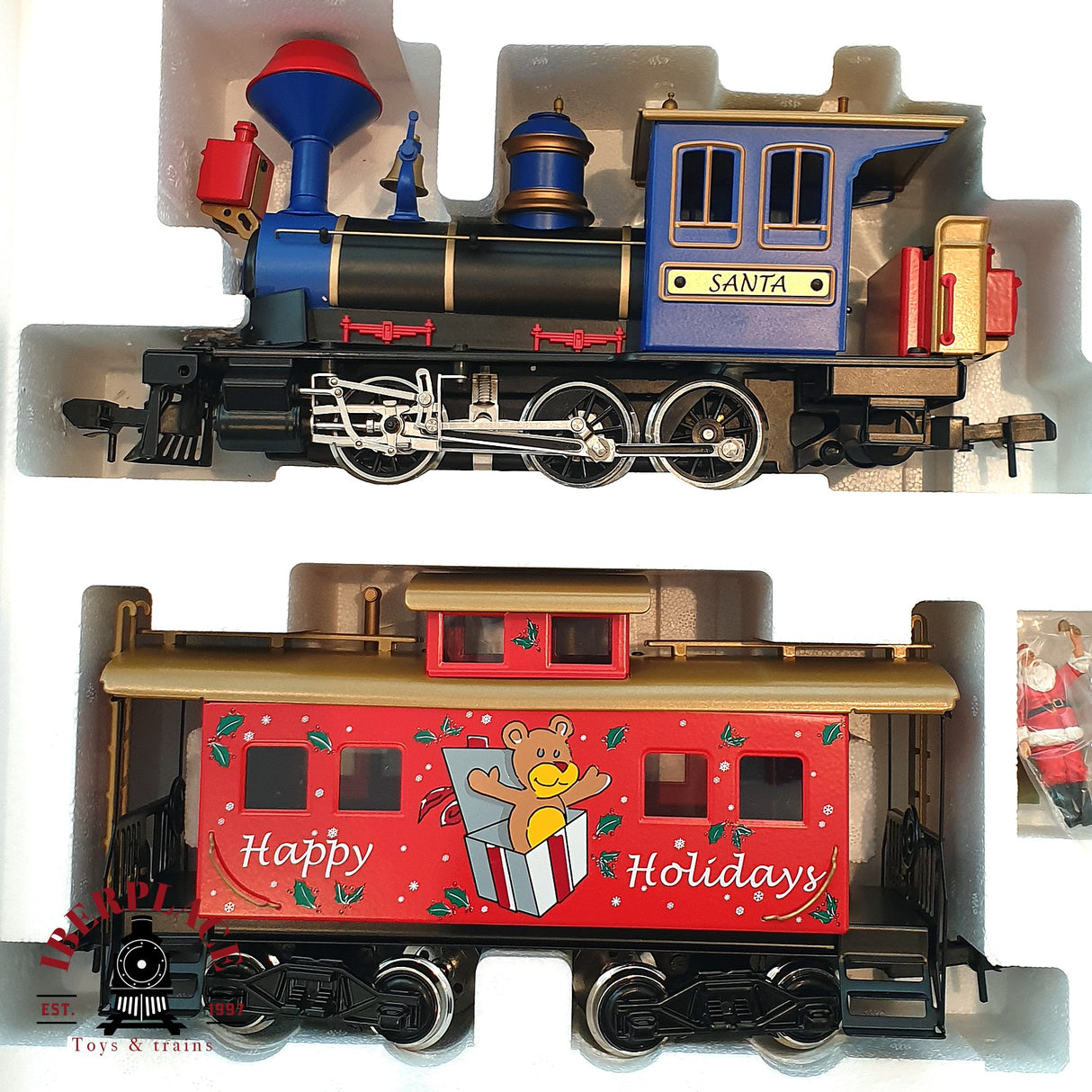 ♻️ 2 mano - Märklin 54415 Set Locomotora de navidad Santa Express Escala 1 A107