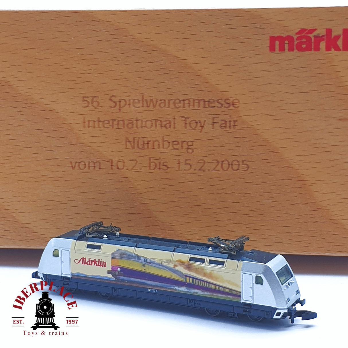 ♻️ 2 mano - Märklin Locomotora 101 200-5 Z escala 1:220 EZ07