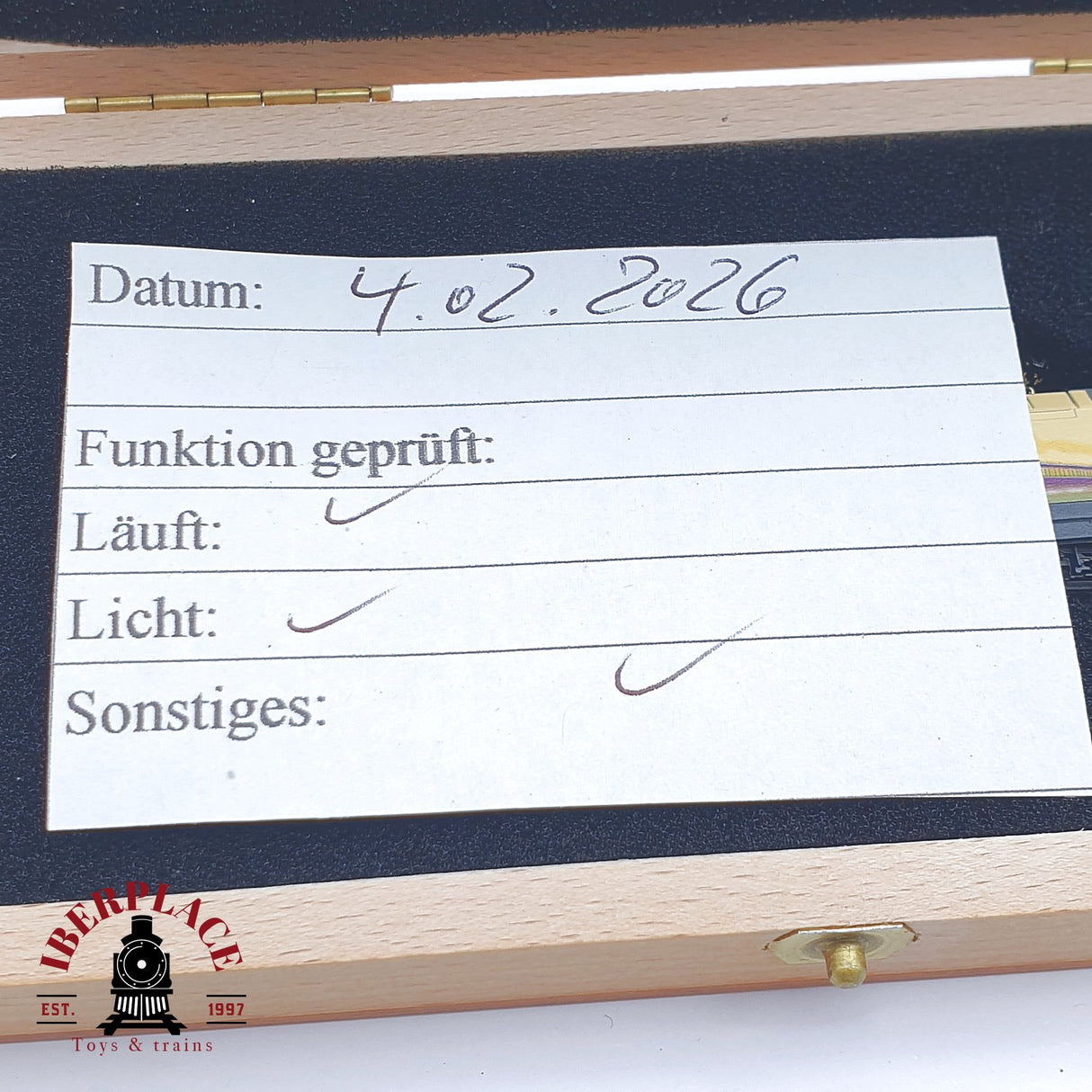 ♻️ 2 mano - Märklin Locomotora 101 200-5 Z escala 1:220 EZ07