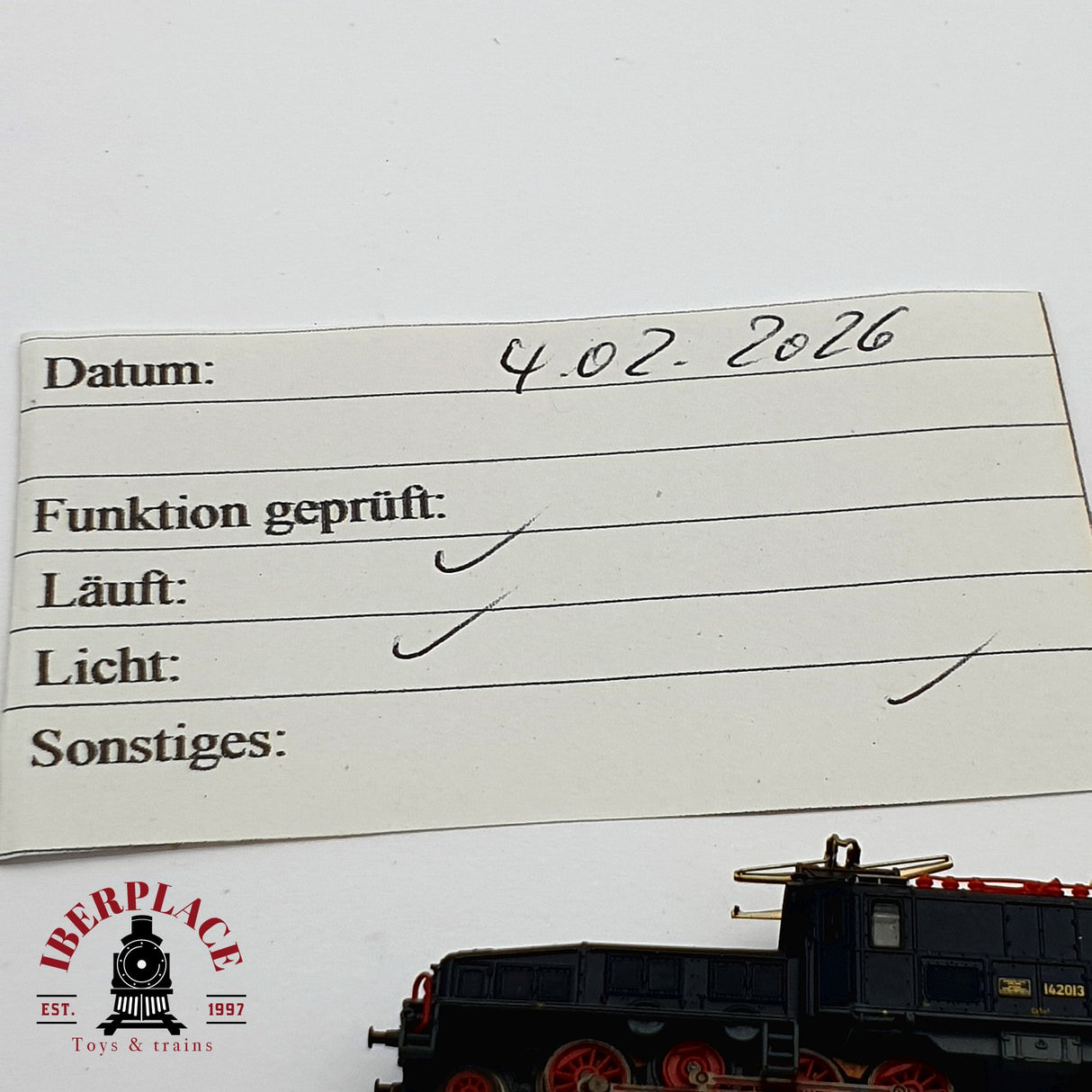 ♻️ 2 mano - Märklin 88561 Locomotora 142013 SBB Z escala 1:220 EZ07