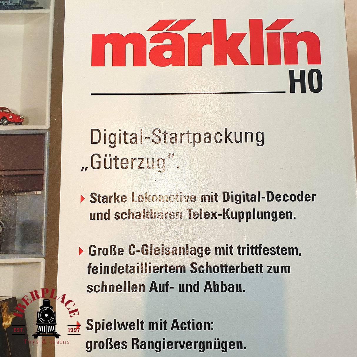 ♻️ 2 mano - Märklin 29533 Set de iniciación Digital tren de mercancias H0 escala 1:87 A107