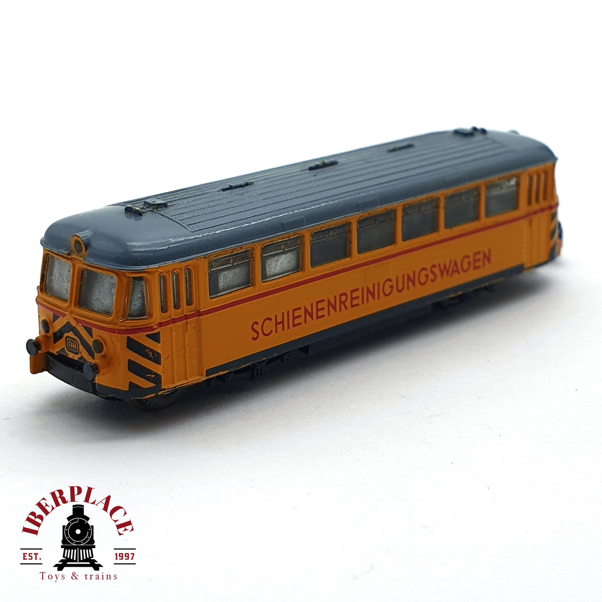 ♻️ 2 mano - Märklin Locomotora Schienenreinigungswagen DB Z escala 1:220 EZ07