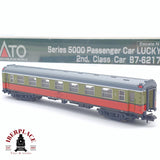 ♻️ 2 mano - KATO 156-2003 vagón pasajeros RENFE B7-6217 N escala 1:160 AN08