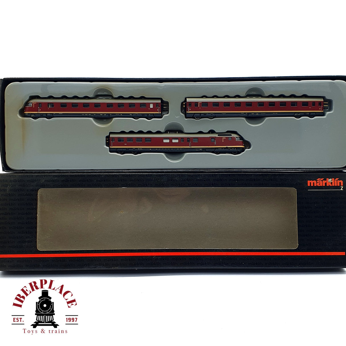 ♻️ 2 mano - Märklin 88720 set Locomotora VT 08 502 DB Z escala 1:220 EZ07