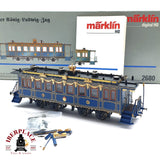 ♻️ 2 mano - Märklin 2680 Digital Coche Salon Pieza 3 H0 escala 1:87 A107