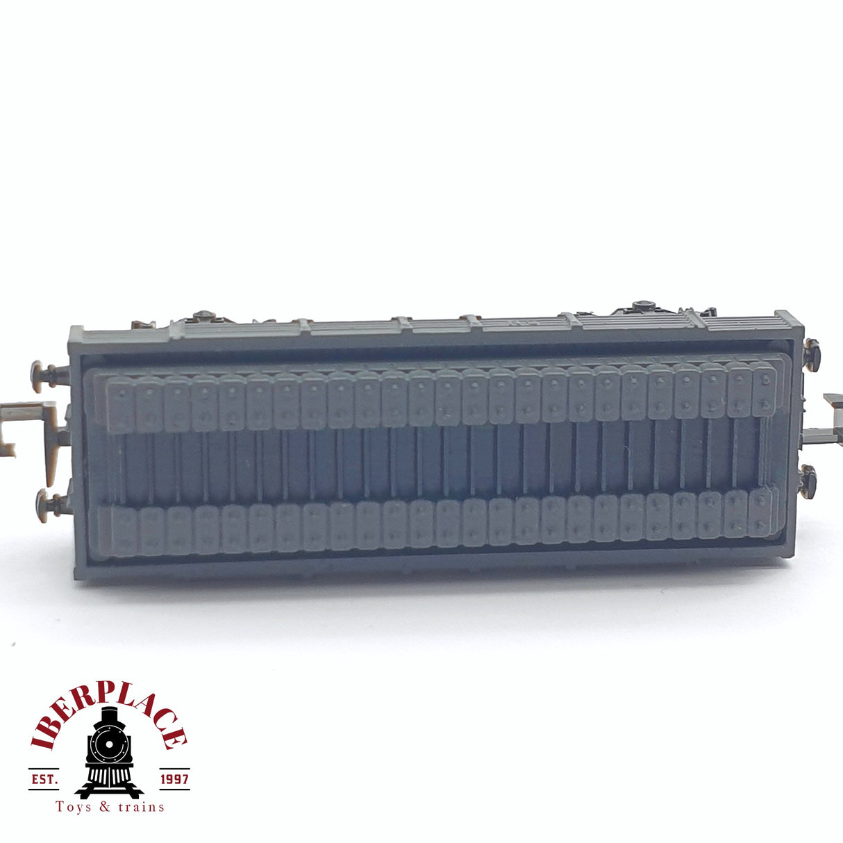 ♻️ 2 mano - IBERTREN 356 vagón bordes bajos RENFE N escala 1:160 AN08