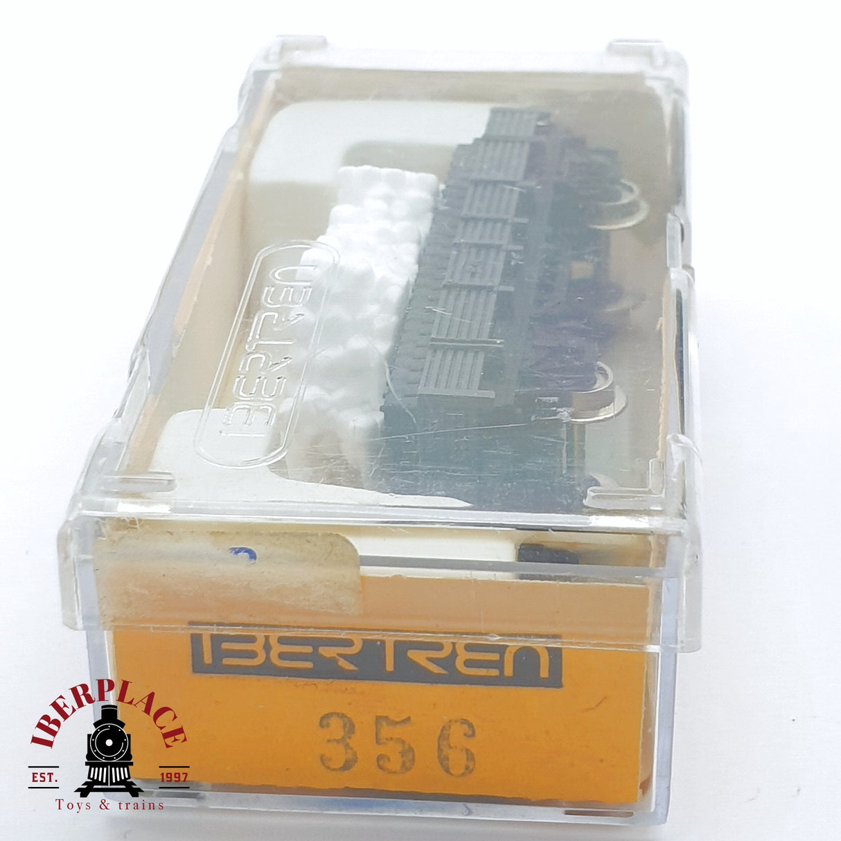 ♻️ 2 mano - IBERTREN 356 vagón bordes bajos RENFE N escala 1:160 AN08