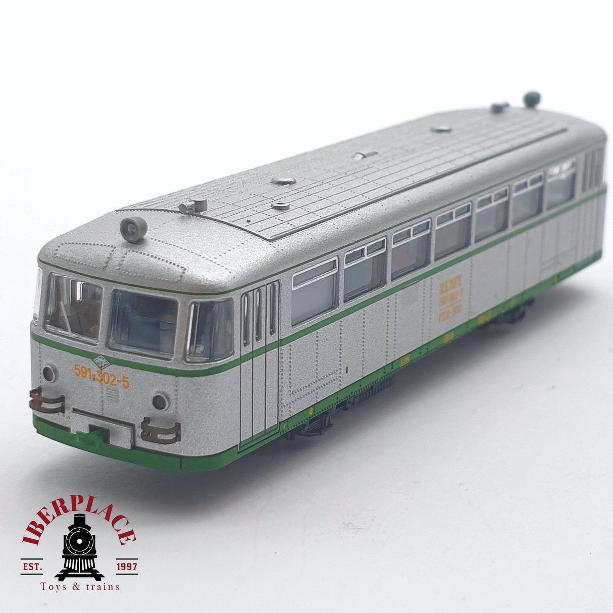 ♻️ 2 mano - Fleischmann 740202 Ferrobus Sin motor RENFE con iluminación N escala 1:160 AN08