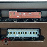 ♻️ 2 mano - Märklin 8104 set Locomotora K.P.E.V 7777 Z escala 1:220 EZ07