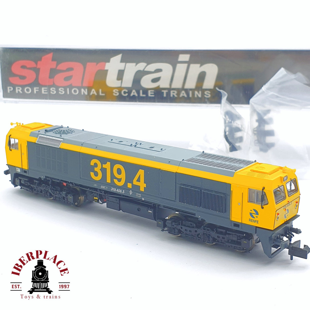 ♻️ 2 mano - Startrain 60102 Locomotora RENFE 319.4 N escala 1:160 AN08