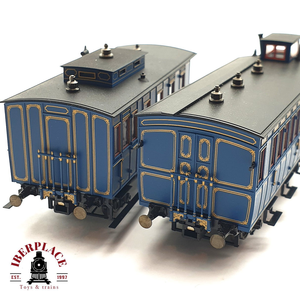 ♻️ 2 mano - Märklin 4396 Digital Dos coches pasajeros servicio de cocina H0 escala 1:87 A107