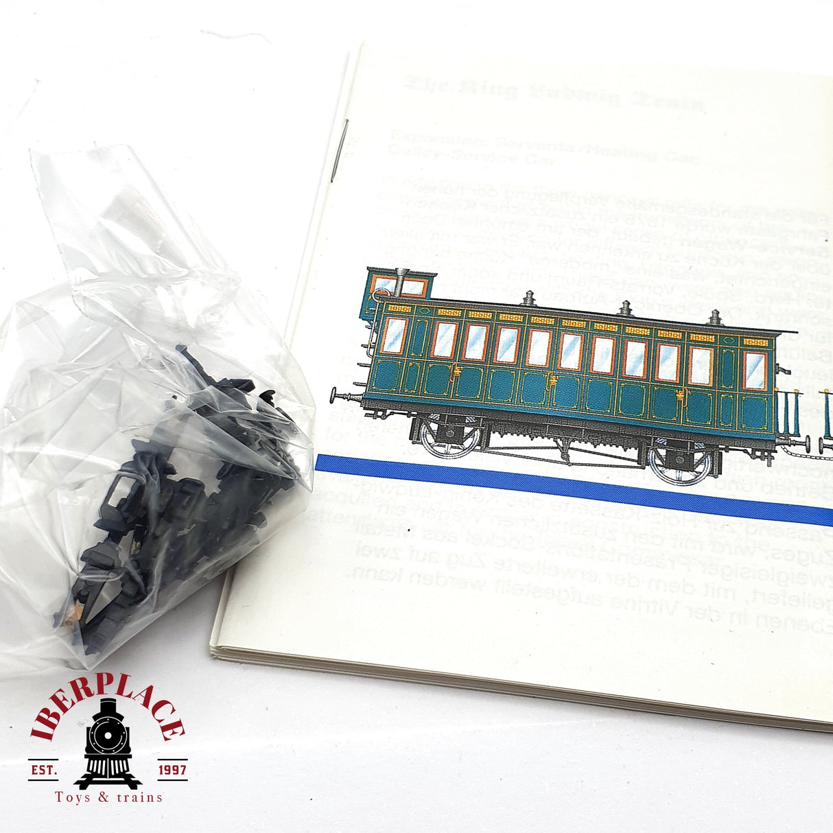 ♻️ 2 mano - Märklin 4396 Digital Dos coches pasajeros servicio de cocina H0 escala 1:87 A107