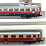 ♻️ 2 mano - Märklin 7x vagones pasajero y restaurante DB Z escala 1:220 EZ07