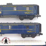 ♻️ 2 mano - Arnold 5x vagones pasajero equipaje, cama, restaurante CIWL N escala 1:160 AN03