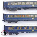 ♻️ 2 mano - Arnold 5x vagones pasajero equipaje, cama, restaurante CIWL N escala 1:160 AN03